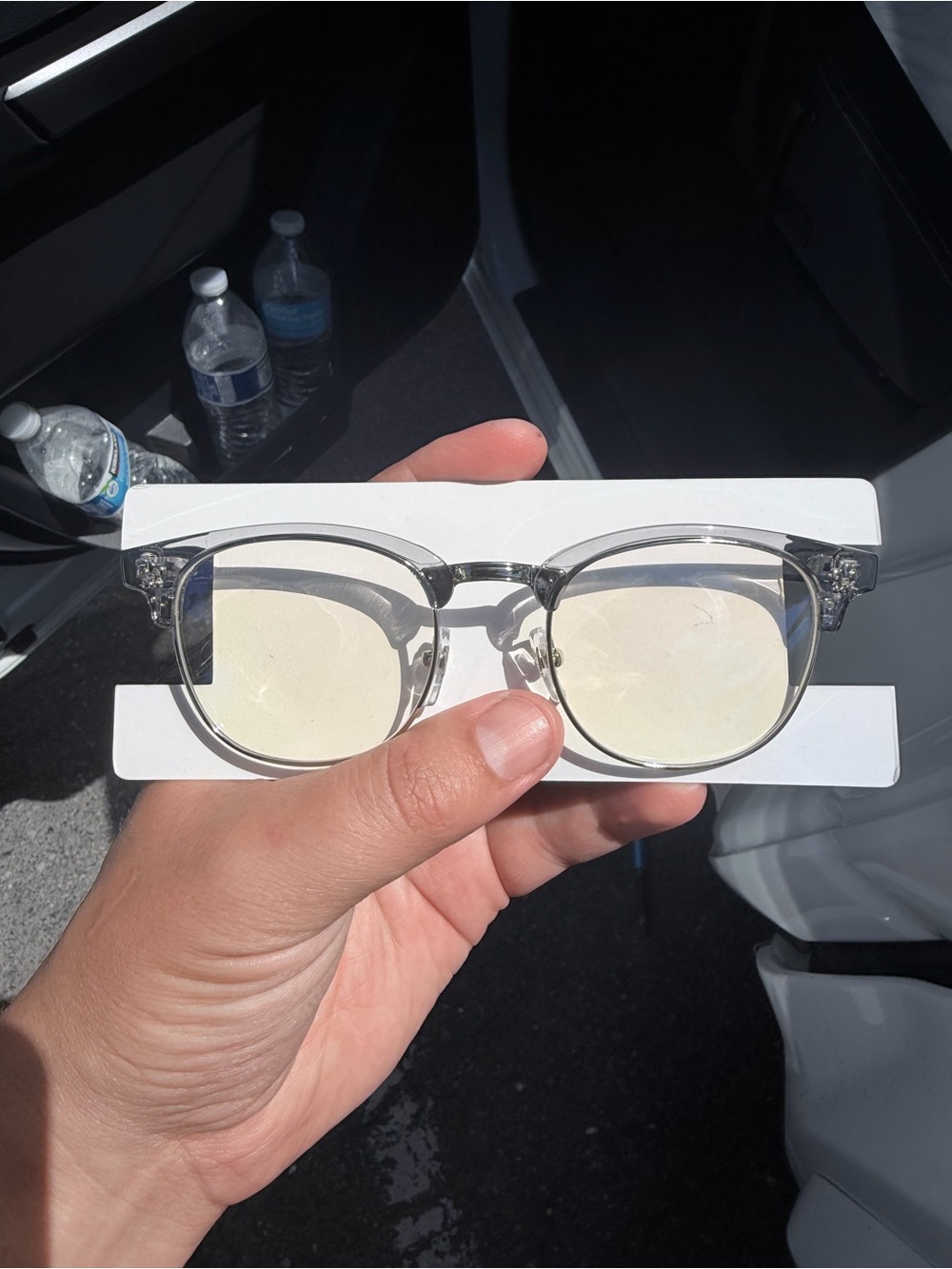 Chrome hearts clear glasses